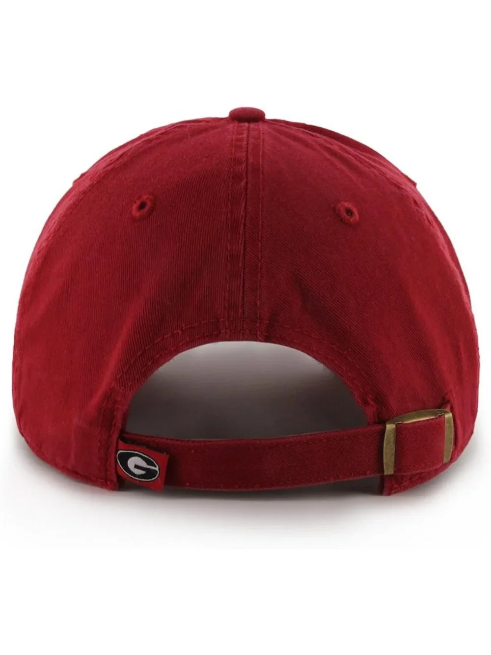 Adjustable Red NCAA Georgia Bulldogs Hat - One Size, Perfect for Game Day!